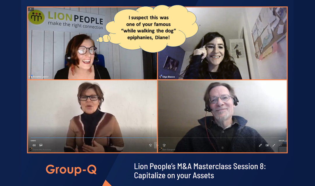 Group-Q Pitches In for Lion People’s M&A Masterclass